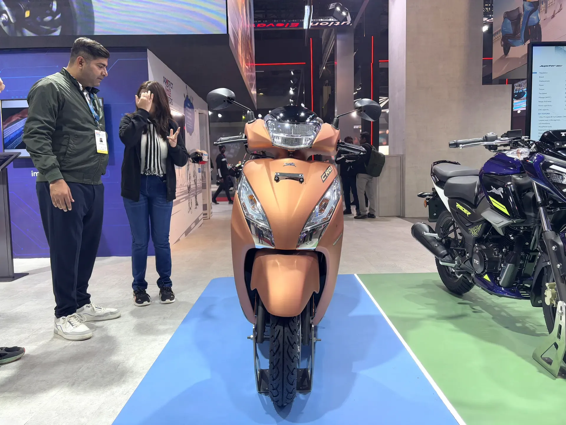 TVS Jupiter CNG 2025